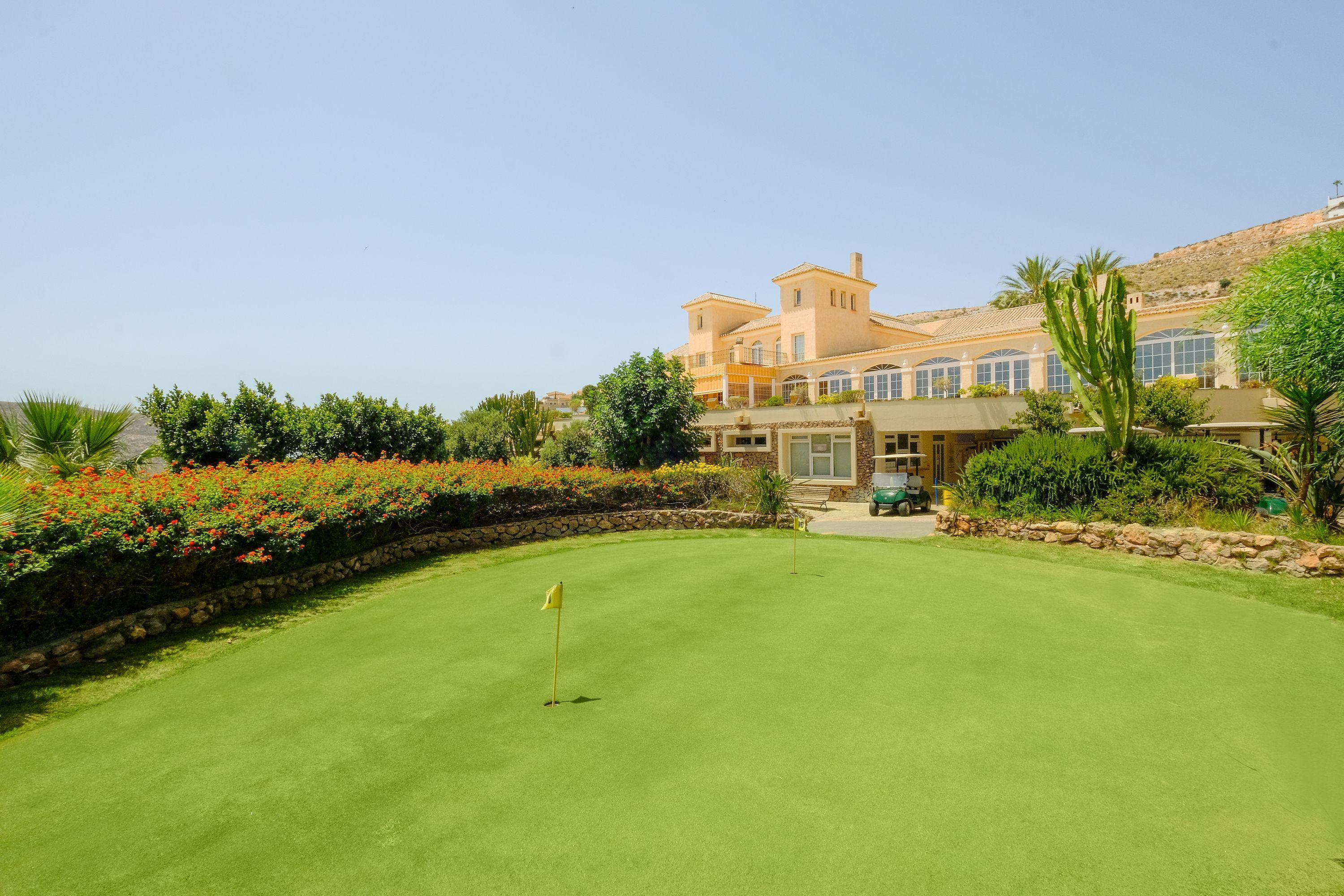 Hotel Envia Almeria Spa & Golf 阿瓜杜尔塞 外观 照片 Club House